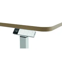 Leitz Schreibtisch Ergo 800 x 650-1.300 x 600 mm (B x H x T) elektronisch