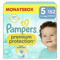Pampers Windeln Premium Protect Junior, Größe 5 (11-16 kg) 8006540705643 Pampers 152 Stück