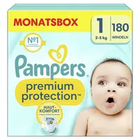 Pampers Windel Premium Protection 40705513 Gr.1 Newborn 180 Stück