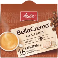 Melitta Kaffeepads BellaCrema La Crema 81-164, 16 Stück, Pads im Portionsbeutel 4002720001639 Melitta 16 Stück