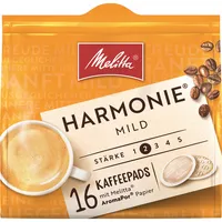 Melitta Kaffeepads Harmonie Mild 1389903003, 16 Stück, Pads im Portionsbeutel 4002720001752 Melitta 16 Stück