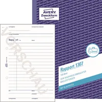 AVERY Zweckform Rapport 1307 A5 100 Blatt 4004182013076 AVERY Zweckform