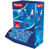 Tipp-Ex Korrekturroller 895952 Easy Refill, blau/transparent, 5mm x 14m, nachfüllbar, in Packung 3086123277366 Tipp-Ex 20 Stück