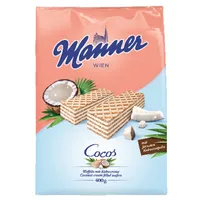 Manner Gebäck Cocos Schnitten 207901000 400gr 9000331207902 Manner 400 Gramm