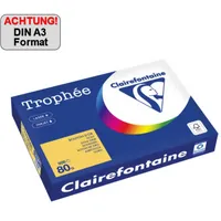 Clairefontaine Kopierpapier Trophée Color DIN A3 80 g/m² 500 Bl./Pack.