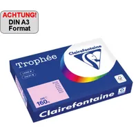 Clairefontaine Kopierpapier Trophée Color DIN A3 160 g/m² 250 Bl./Pack.