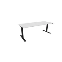 Schreibtisch eModel 30 810073901 elektrisch höhenverstellbar 65-131cm (H) 200x80cm (BxT) rechteckig weiß   schwarz 5901747