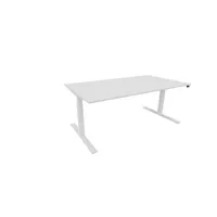 Schreibtisch eModel 30 810073601 elektrisch höhenverstellbar 65-131cm (H) 180x100cm (BxT) rechteckig weiß   weiß 590174715