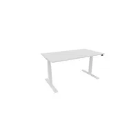 Schreibtisch eModel 30 810064001 elektrisch höhenverstellbar 65-131cm (H) 140x80cm (BxT) rechteckig weiß   weiß 5901747153