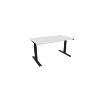 Schreibtisch eModel 30 810073101 elektrisch höhenverstellbar 65-131cm (H) 140x80cm (BxT) rechteckig weiß   schwarz 5901747