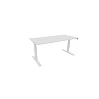 Schreibtisch eModel 30 810073201 elektrisch höhenverstellbar 65-131cm (H) 160x80cm (BxT) rechteckig weiß   weiß 5901747153