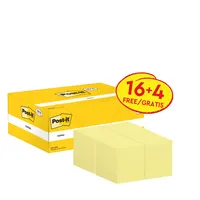 Post-it® Haftnotiz Notes Promotion 20 Block/Pack.