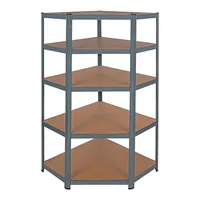 pro-bau-tec Schwerlastregal Ecke 10104 90x180x45cm 4039703101048 pro|office-bau-tec