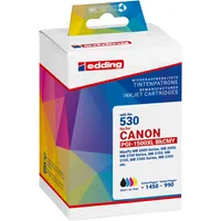 Edding Druckerpatrone 18-530 kompatibel zu Canon PGI-1500XL BK/C/M/Y, Multipack, schwarz, cyan, magenta, gelb 4057305028969 Edding 4 Stück
