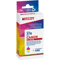 edding Tintenpatrone Kompatibel mit Canon CL-541XL cyan/magenta/gelb