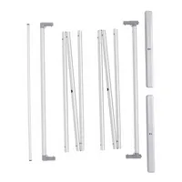 Showdown® Displays Trennwand Abstrakte Japanische Kirschblüte 85 x 200 x 45 cm (B x H x T)