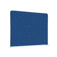 Showdown Displays Showdown Raumteiler 200x150cm Hexagon bl/br 8596052168574 Showdown Displays