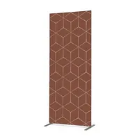 Showdown Displays Showdown Raumteiler 100x200cm Hexagon br 8596052133381 Showdown Displays