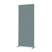 Showdown Displays Showdown Raumteiler 100x200cm Hexagon gn 8596052133350 Showdown Displays