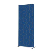 Showdown Displays Showdown Raumteiler 100x200cm Hexagon bl/br 8596052133367 Showdown Displays