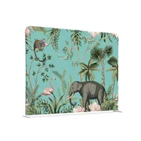 Showdown Displays Showdown Raumteiler 150x150cm Tropische Tiere 8596052168369 Showdown Displays