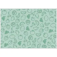 Tischset PLM6GI49 grün Abstrakte Früchte 45x32cm (BxL) 8596052140136 6 Stück