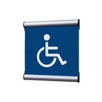 Showdown® Displays Piktogramm Türschild Behinderte
