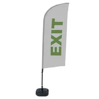 Showdown® Displays Werbesegel EXIT
