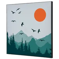 Showdown Displays Showdown Wanddekoration Set 40x40cm Sonne und Vögel 8596052181283 Showdown Displays