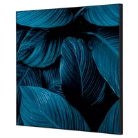 Showdown Displays Showdown Wanddekoration Set 40x40cm Blätter bl 8596052181252 Showdown Displays