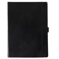 Westcott Notizbuch E-1744829 00, schwarz, A4, kariert, 80g, 96 Blatt / 192 Seiten 4027521534247 Westcott