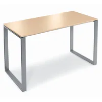 Soennecken Stehtisch Celsus 110cm (H), 160x80cm (BxT), rechteckig, ahorn / silber 4003969161764 Soennecken