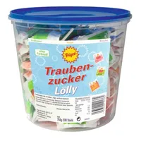 Frigeo Traubenzucker-Lolly 4033500101362 Frigeo 100 Stück