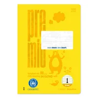 Staufen Schulheft 040781001 PREMIO, Lineatur 5 / liniert / keine, A5, 90g, hellgelb, 32 Blatt / 64 Seiten 9001939837331 Staufen