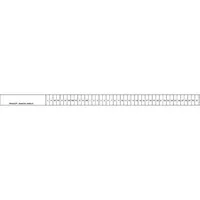 Soldan Organisationsstreifen 1344221 I-XII ws 100St 4250340502368 ORGALEX 100 Stück
