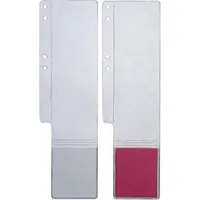 Soldan Aktenschwanz 1517626 transparent gelocht 10x32cm 4250340528689 Soldan 100 Stück