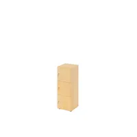 HAMMERBACHER Schließfachschrank ahorn V234L3/3/3/DS, 3 Schließfächer 40,0 x 42,0 x 110,0 cm