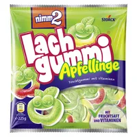 nimm2 Fruchtgummi Lachgummi Apfellinge 225 g/Pack.