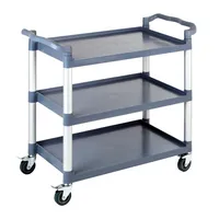 APS Servierwagen 11945 3Böden 108x50cm Aluminium 4004133119451 APS