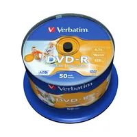 Verbatim DVD-R bedruckbar Spindel