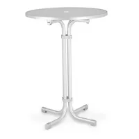 BEST Stehtisch Multiflex 110cm (H), Ø 80cm (BxT), rund, weiß / weiß 4043153001841 BEST