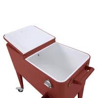BEST Kühlbox auf Rädern Icy 91371 Terrakotta 8719979475628 BEST