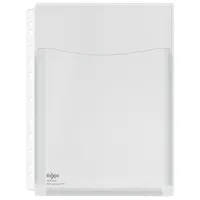 Hetzel Prospekthüllen Maxi 22679490, A4 transluzent genarbt, oben offen, 0,18mm 4013702011331 Hetzel 5 Stück