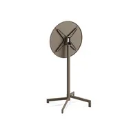 BEST Stehtisch Versa, höhenverstellbar 74-102cm (H), Ø 60cm (BxT), rund, cappucino / cappucino 8719979470470 BEST