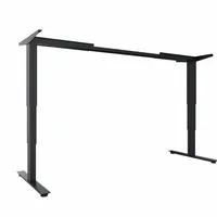 Soennecken Sitz-Steh-Schreibtischgestell Move 2.0 810066091, elektrisch höhenverstellbar, 60,5-126,5cm (H), T-Fuß-Gestell, anthrazit 4003