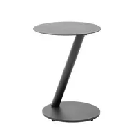 BEST Beistelltisch Paros, 45,5cm (H), 45x45,5x45cm (BxT), rund, anthrazit / anthrazit 8719979476182 BEST