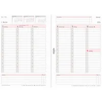Chronoplan Kalendereinlage 50296, Jahres-Set, 1 Woche / 2 Seiten,  (A5), 2026 4004182088463 Chronoplan