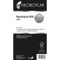 Chronoplan Monatsplan Midi 2026 4004182088487 Chronoplan