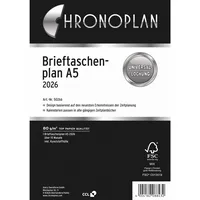 Chronoplan Brieftaschenplaner A5 102g/qm Kalendarium 2026