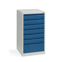 Soennecken Schubladenschrank WS PROFI SYSTEM 7Schubl lgr/ebl 4003969166547 Soennecken